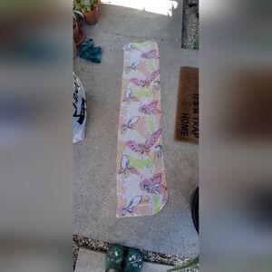 Colorful Butterfly Print Scarf